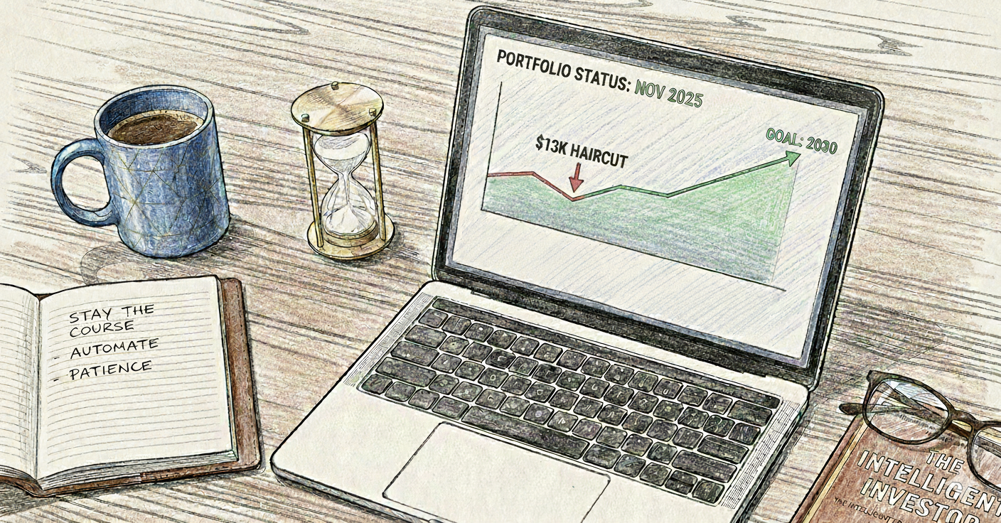 The $13k Haircut: Why I’m Ignoring the “Tariff Tantrum” (Nov 2025 Update)